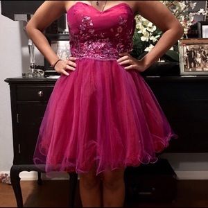 Sparkly Floral Homecoming / Formal Dress 🌸